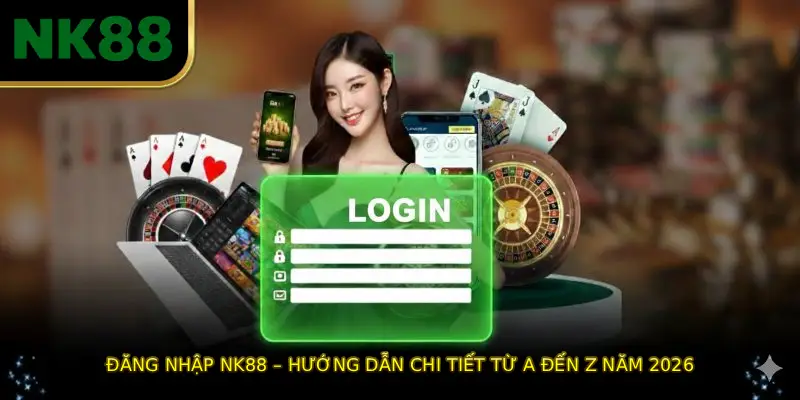 Hướng Dẫn Cược Thủ ĐĂNG NHẬP NK88 Nhanh Chóng